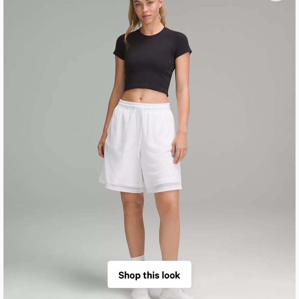Lululemon Relaxed-Fit Mesh Training Short 8"